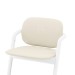 Мягкий вкладыш для стульчика Cybex Lemo canvas white