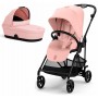 Коляска Cybex Melio 2 в 1 Carbon Candy Pink (люлька модель 2024 г)