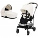 Коляска Cybex Melio 2 в 1 Canvas White