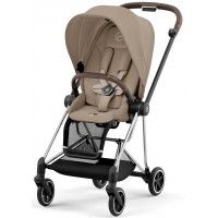 Прогулянкова коляска Cybex Mios 4.0 Cozy Beige шасі Chrome Brown