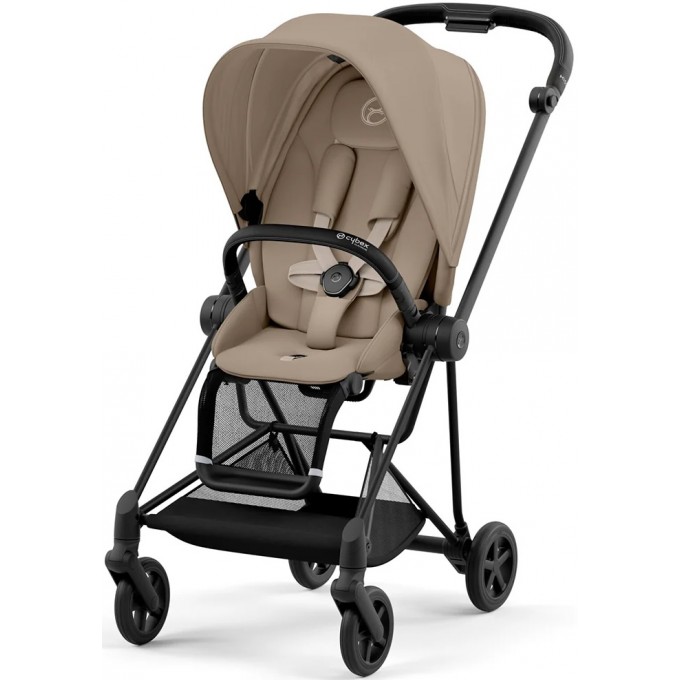 Cybex Mios 4.0 stroller 2 in 1 Cozy Beige chassis Matt Black