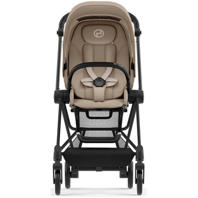 Прогулянкова коляска Cybex Mios 4.0 Cozy Beige шасі Matt Black