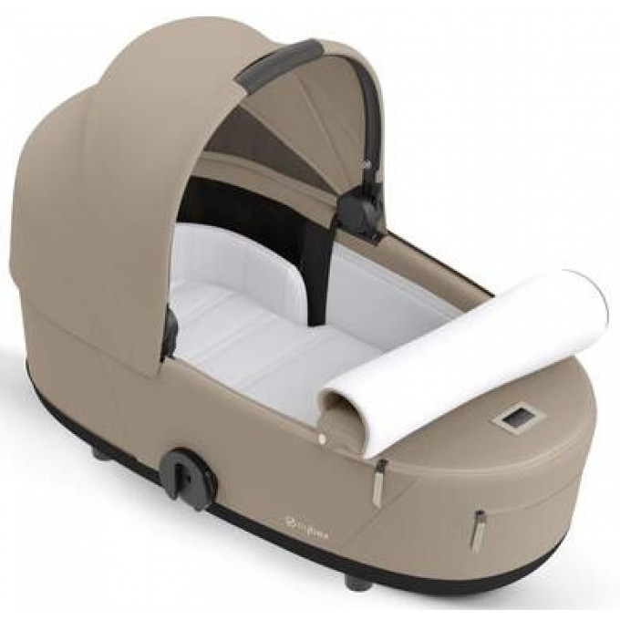 Cybex Mios 4.0 коляска 2 в 1 Cozy Beige шасси Chrome Brown