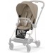 Прогулянкова коляска Cybex Mios 4.0 Cozy Beige шасі Rosegold