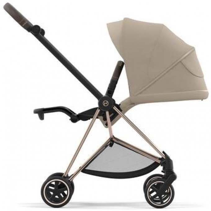 Cybex Mios 4.0 коляска 2 в 1 Cozy Beige шасі Rose Gold