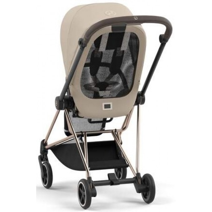 Прогулянкова коляска Cybex Mios 4.0 Cozy Beige шасі Rosegold