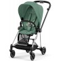 Stroller Cybex Mios 4.0 Leaf Green chassis Chrome Black