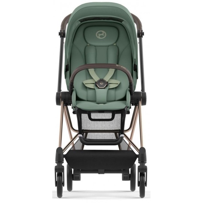 Stroller Cybex Mios 4.0 Leaf Green chassis Rosegold