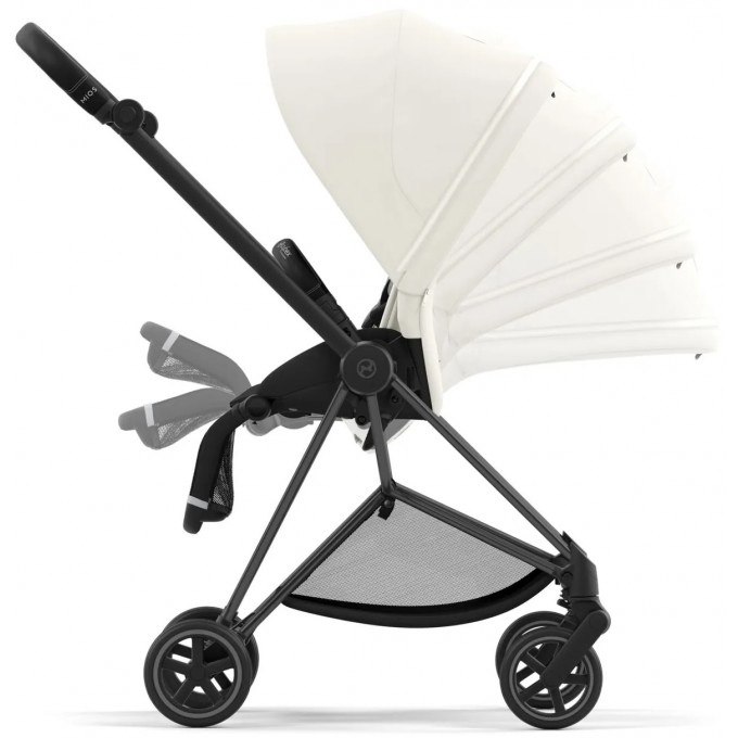 Cybex Mios 4.0 коляска 2 в 1 Off White шасі Matt Black