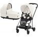 Cybex Mios 4.0 коляска 2 в 1 Off White шасси Matt Black