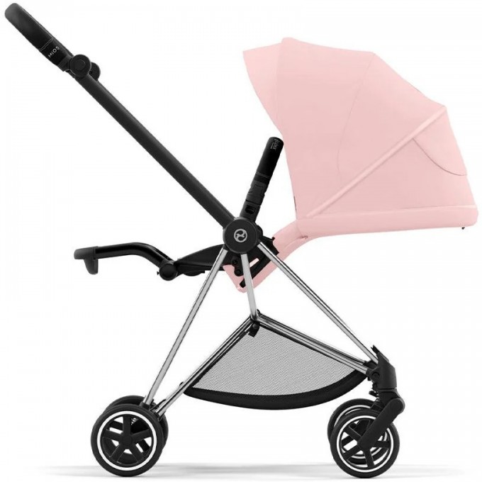 Stroller Cybex Mios 4.0 Peach Pink chassis Chrome Black