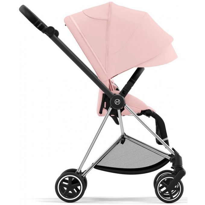 Stroller Cybex Mios 4.0 Peach Pink chassis Chrome Black