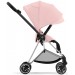 Stroller Cybex Mios 4.0 Peach Pink chassis Chrome Black