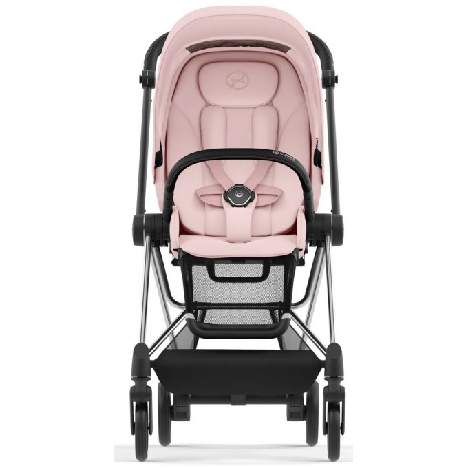 Stroller Cybex Mios 4.0 Peach Pink chassis Chrome Black