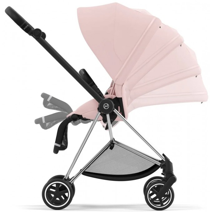 Stroller Cybex Mios 4.0 Peach Pink chassis Chrome Black