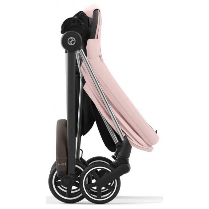 Stroller Cybex Mios 4.0 Peach Pink chassis Chrome Brown