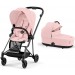 Cybex Mios 4.0 stroller 2 in 1 Peach Pink chassis Matt Black