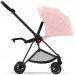 Cybex Mios 4.0 stroller 2 in 1 Peach Pink chassis Matt Black