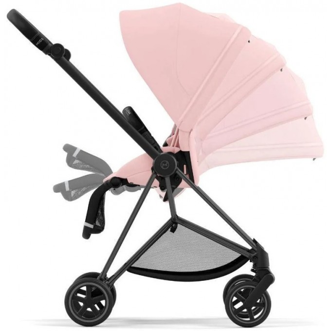 Cybex Mios 4.0 коляска 2 в 1 Peach Pink шасі Matt Black