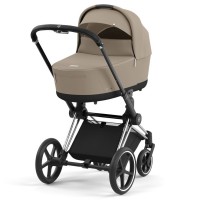 Cybex Priam 4.0 люлька Cozy Beige + шасі Chrome Black Cybex Priam 4.0 люлька Cozy Beige + шасі Chrome Black