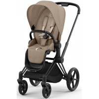 Коляска Cybex Priam Cozy Beige шасі Matt Black 4.0