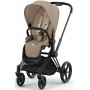 Коляска Cybex Priam Cozy Beige шасі Matt Black 4.0