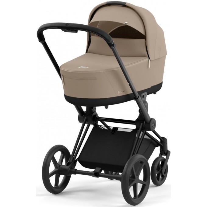 Cybex Priam 4.0 люлька Cozy Beige + шасі Matt Black