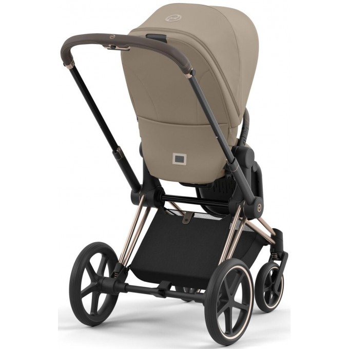 Cybex Priam 4.0 stroller 3 in 1 Cozy Beige chassis Rosegold