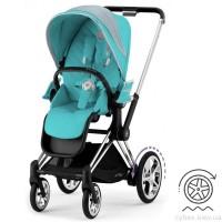 Cybex e-Priam Jeremy Scott Car коляска с электроприводом