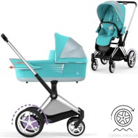 Коляска Cybex e-Priam Jeremy Scott Car с электроприводом 2 в 1