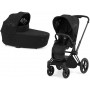 Cybex Priam 4.0 коляска 2 в 1 La Parisienne шасси Matt Black