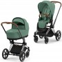 Cybex Priam 4.0 коляска 2 в 1 Leaf Green шасси Chrome Brown