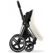 Cybex Priam 4.0 stroller 2 in 1 Off White chassis Chrome Black