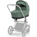 Cybex Priam 4.0 stroller 2 in 1 Leaf Green chassis Rosegold