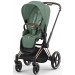 Cybex Priam 4.0 stroller 2 in 1 Leaf Green chassis Rosegold