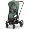 Stroller Cybex Priam Leaf Green chassis Rose Gold 4.0