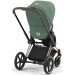 Cybex Priam 4.0 stroller 3 in 1 Leaf Green chassis Rosegold