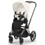 Stroller Cybex Priam Off White chassis Rosegold 4.0