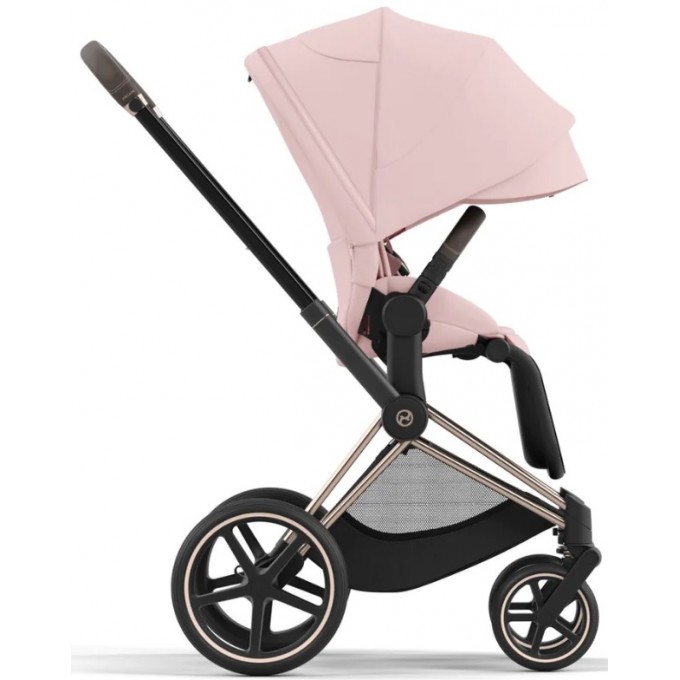 Cybex Priam 4.0 stroller 3 in 1 Peach Pink chassis Rosegold