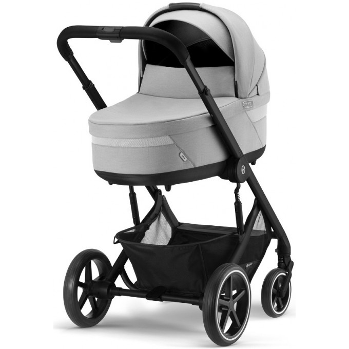 Коляска Cybex Balios S Lux 3 в 1 Lava Grey автокресло Aton B2 i-Size