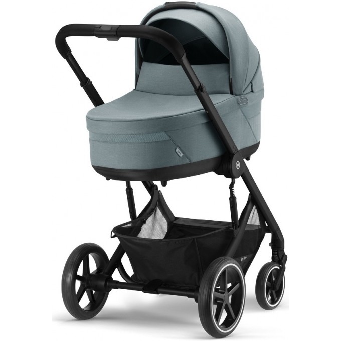 Коляска Cybex Balios S Lux 2 в 1 Sky Blue шасси black