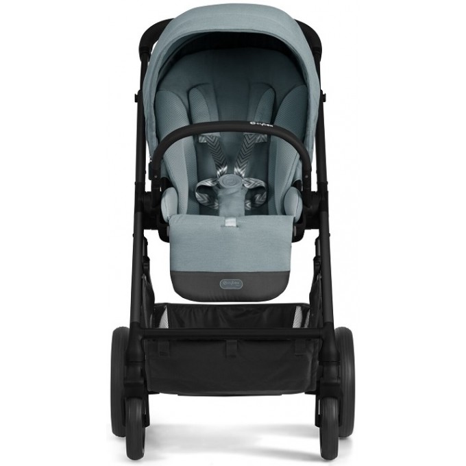 Stroller Cybex Balios S Lux 2 in 1 Sky Blue chassis black