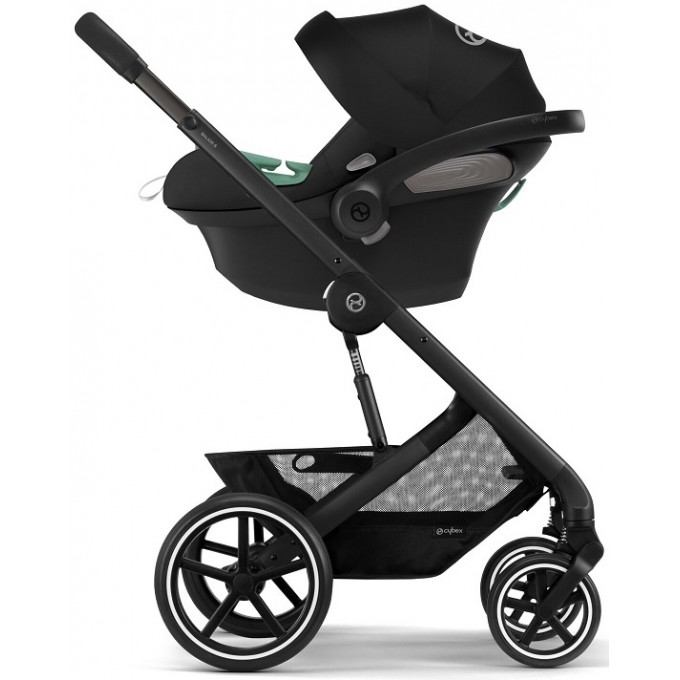 Коляска Cybex Balios S Lux 3 в 1 Lava Grey автокресло Aton B2 i-Size