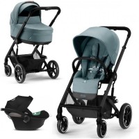 Stroller Cybex Balios S Lux Aton S2 i-Size 3 in 1 Sky Blue