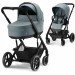 Stroller Cybex Balios S Lux 2 in 1 Sky Blue chassis black