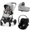 Stroller Cybex Balios S Lux 3 in 1 Stone Grey car seat Cloud G Magic Black
