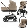 Коляска Cybex Balios S Lux 3 в 1 Almond Beige автокресло Cloud T plus Cozy Beige