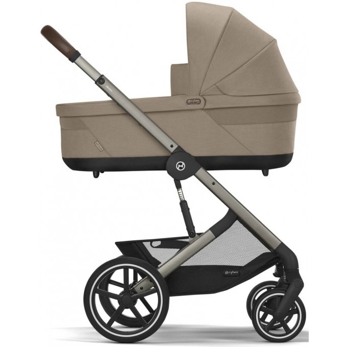 Коляска Cybex Balios S Lux Taupe 2 в 1 Almond Beige