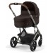 Коляска Cybex Balios S Lux Taupe 2 в 1 Almond Beige люлька Chocolate Brown