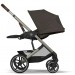 Коляска Cybex Balios S Lux Taupe 2 в 1 Chocolate Brown
